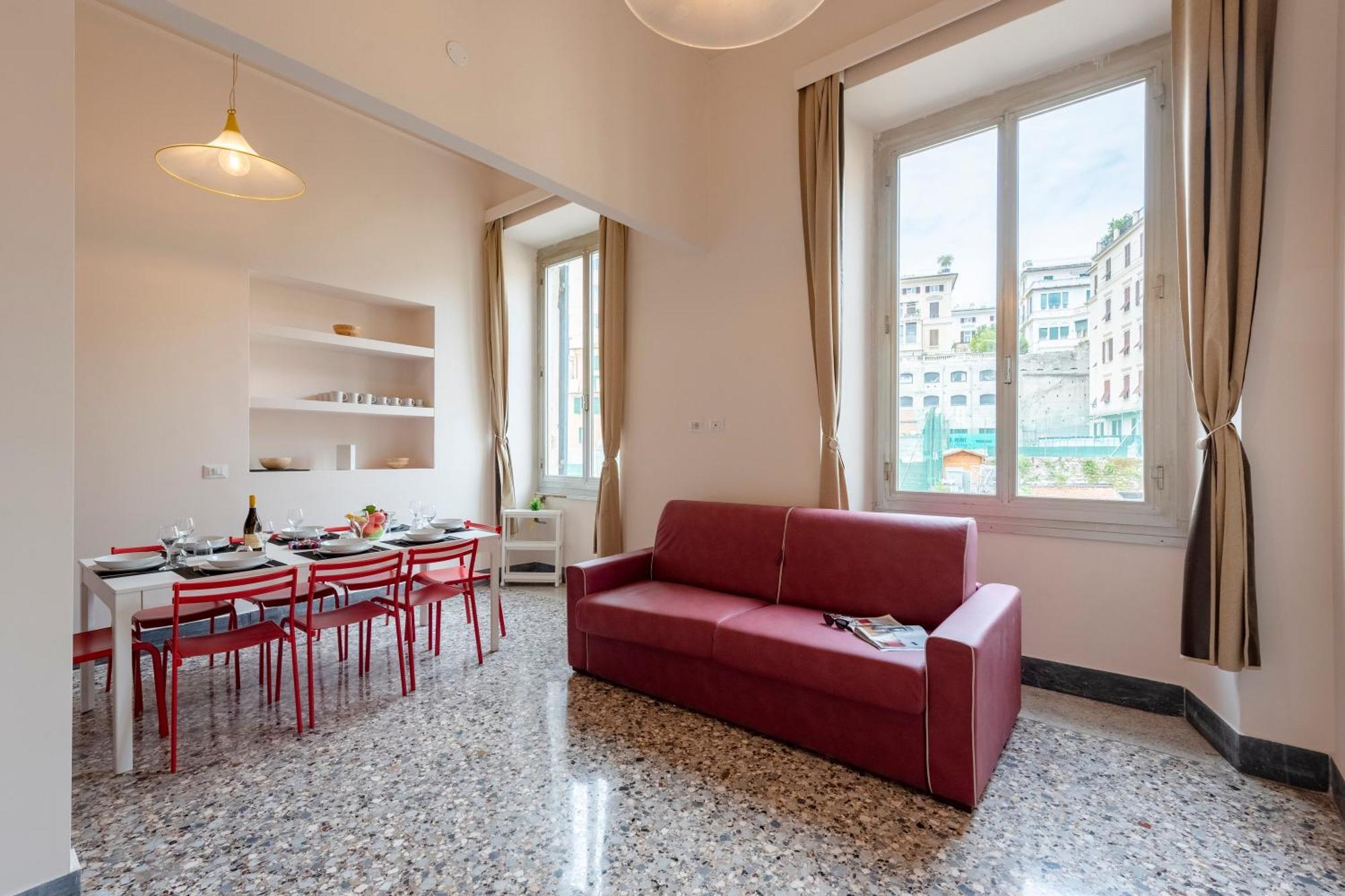 Wonderful Flat - Historic Center - Happy Genua